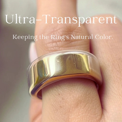 6 Pack Transparent Smart Ring Cover Compatible Oura Ring Samsung Surport Anti Scratch Elastic Clear Protector Woman Man workout