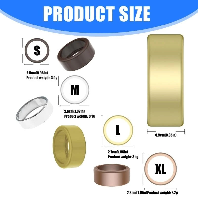 Sweatproof Sleeve Shell Solid Color Protective Cover Scratch Resistant Protector Skin For Oura Ring 4 24 Washable Sleeve