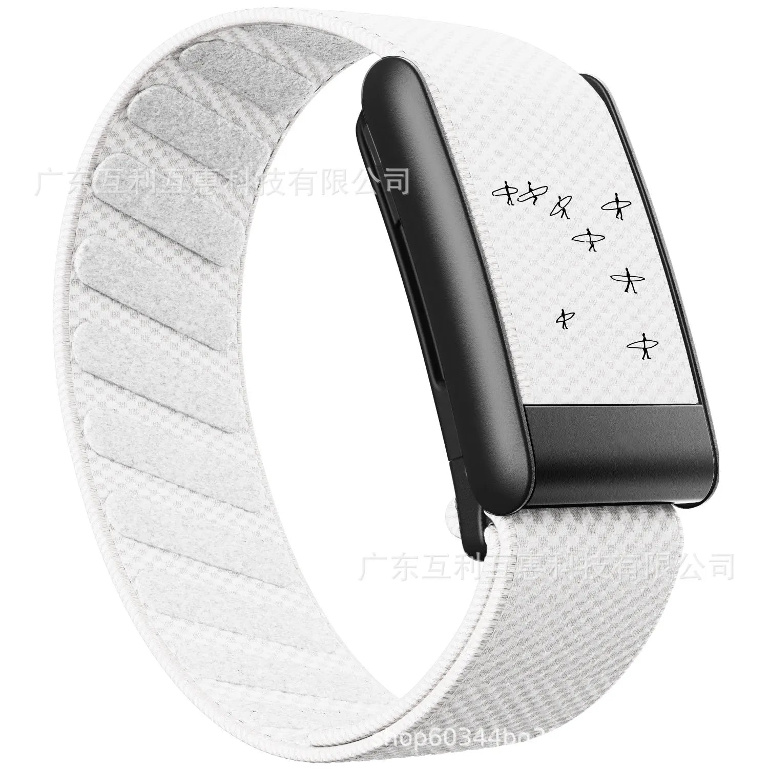 New Model Compatible with Whoop 5.0 Wristband, Waterproof Nylon Braided MG Sports Replacement Band with Matte Metal U-Fr