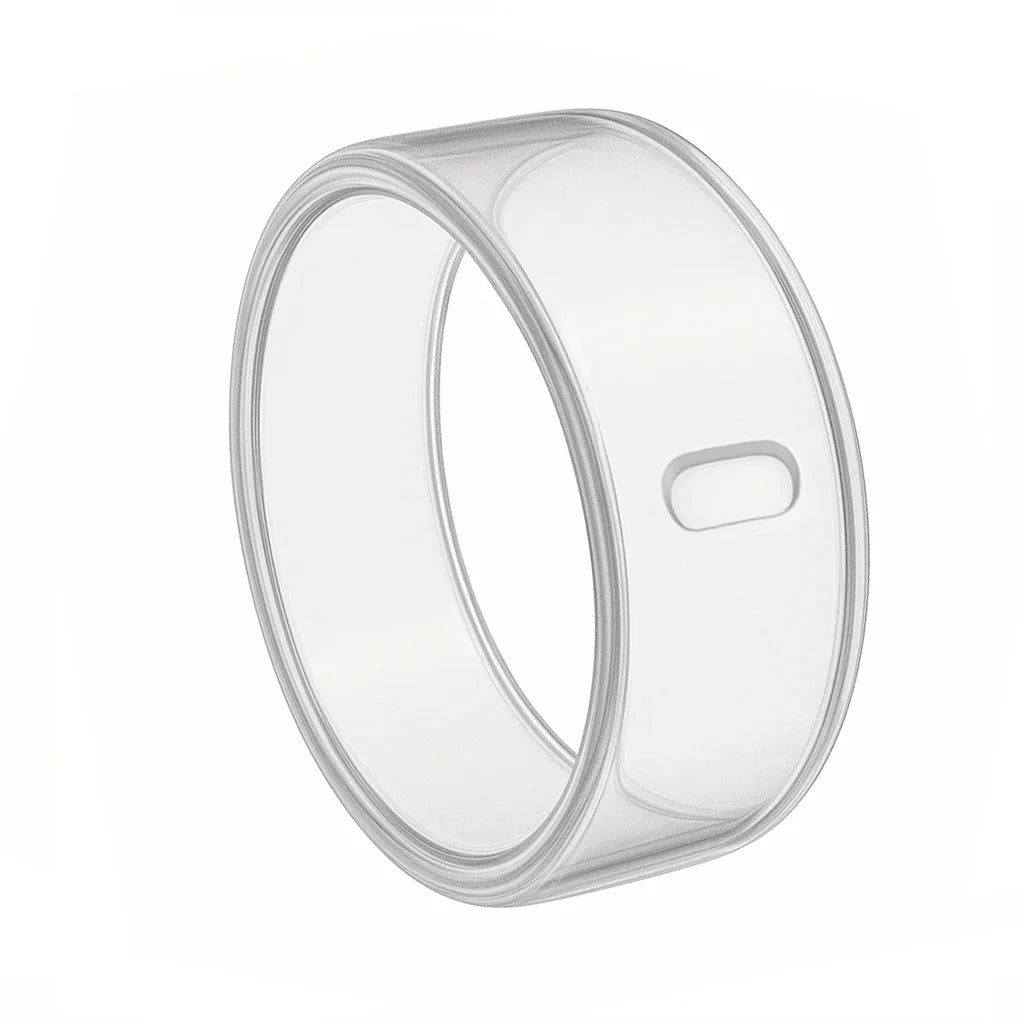 6 Pack Transparent Smart Ring Cover Compatible Oura Ring Samsung Surport Anti Scratch Elastic Clear Protector Woman Man workout