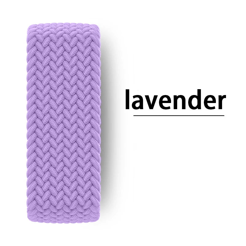 Braided Solo Loop For Apple watch Band 46mm 44mm 45mm 42mm 40mm 41mm Bracelet correa iwatch Series Ultra 2 11 10 9 SE 8 7 Strap