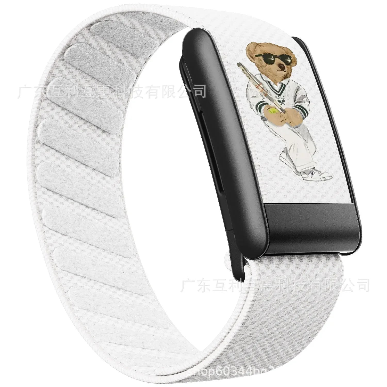 New Model Compatible with Whoop 5.0 Wristband, Waterproof Nylon Braided MG Sports Replacement Band with Matte Metal U-Fr