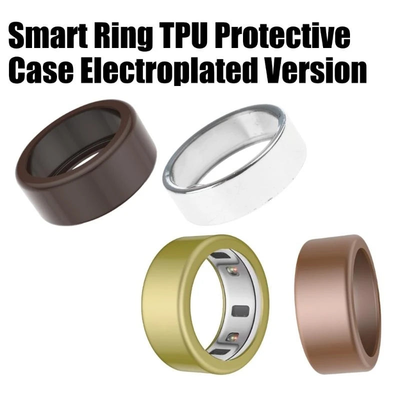 Sweatproof Sleeve Shell Solid Color Protective Cover Scratch Resistant Protector Skin For Oura Ring 4 24 Washable Sleeve