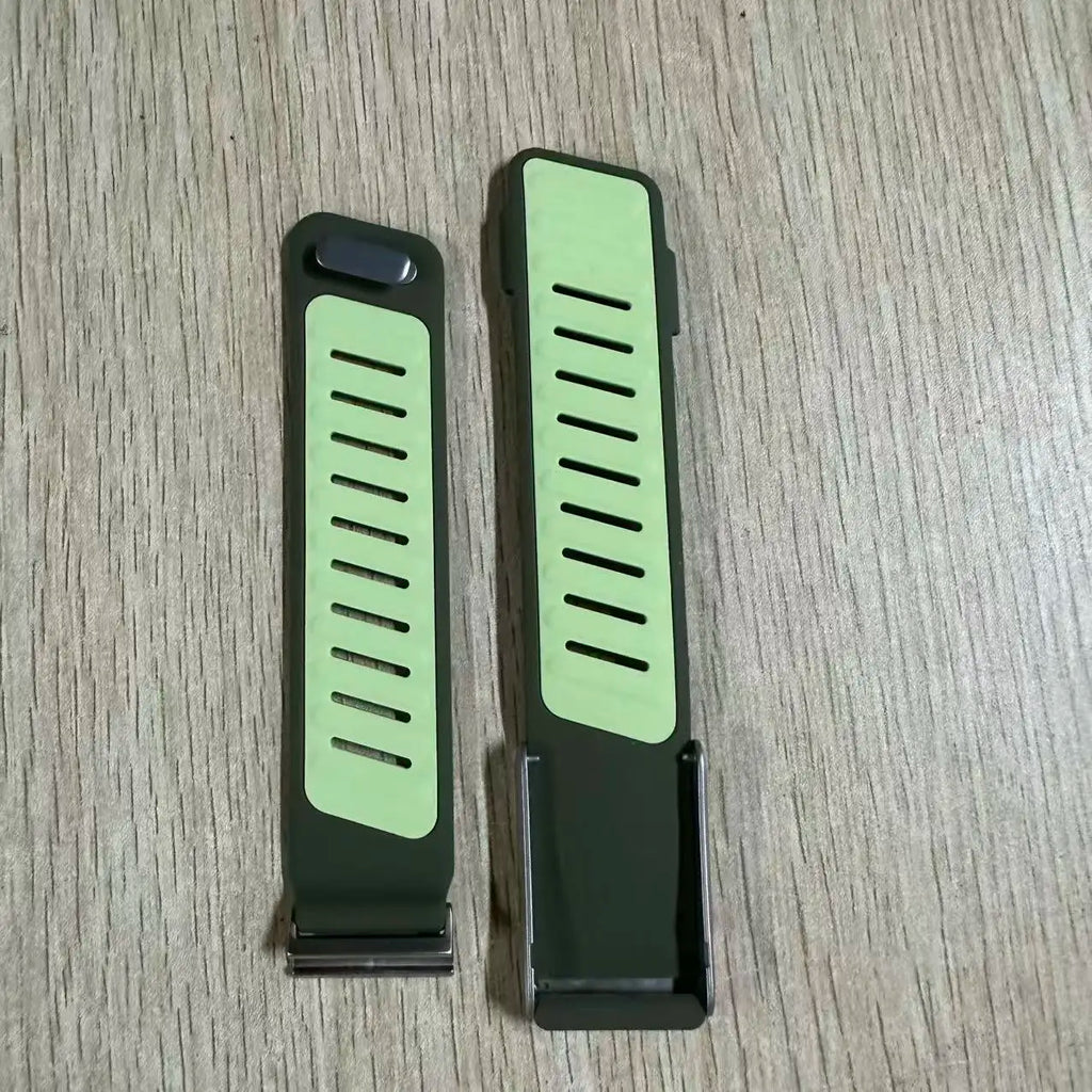 Suitable for Whoop 5.0 dual color silicone soft strap official For Whoop mg sports wristband with metal frame included