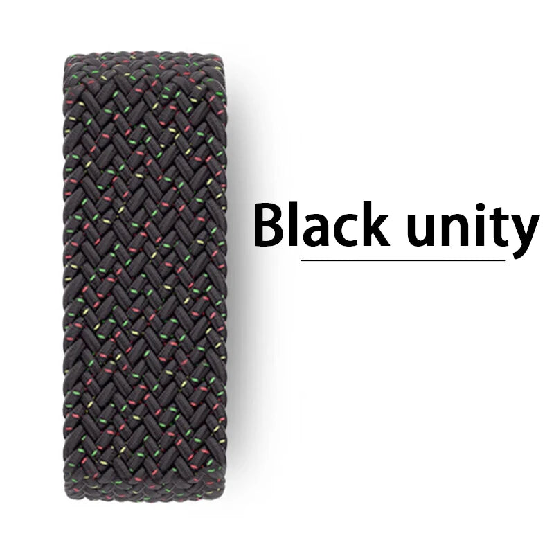 Braided Solo Loop For Apple watch Band 46mm 44mm 45mm 42mm 40mm 41mm Bracelet correa iwatch Series Ultra 2 11 10 9 SE 8 7 Strap