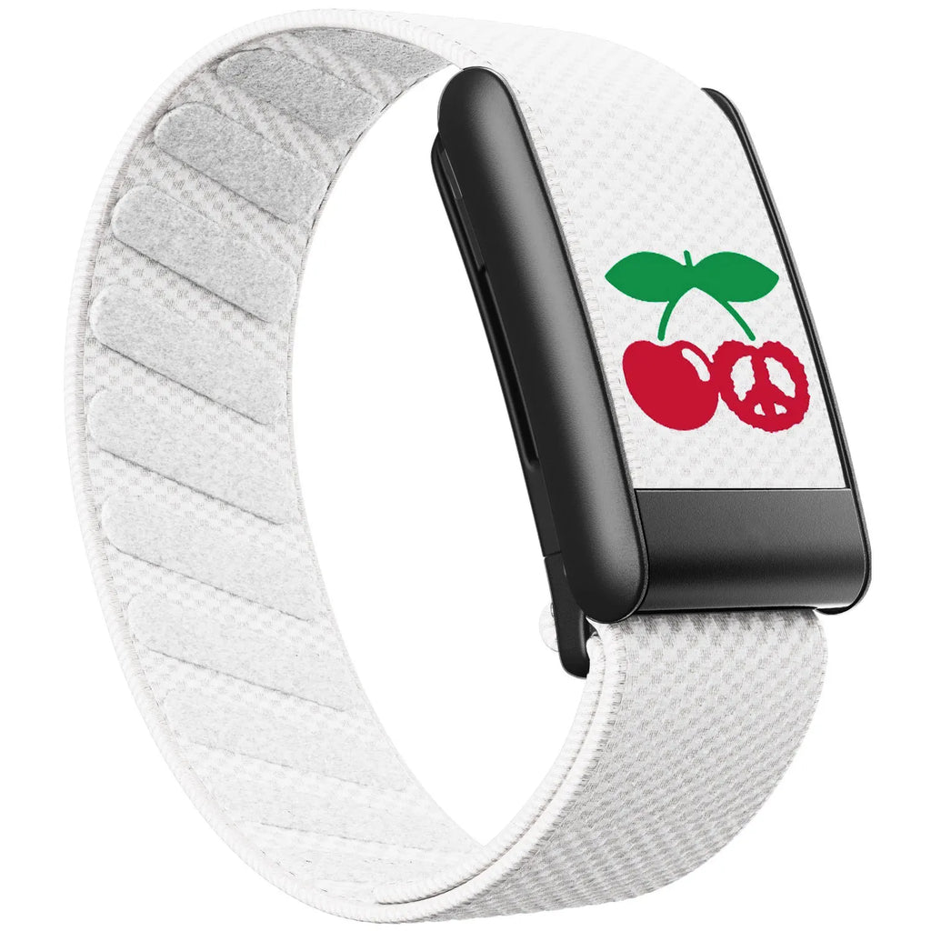 New Model Compatible with Whoop 5.0 Wristband, Waterproof Nylon Braided MG Sports Replacement Band with Matte Metal U-Fr