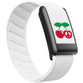 New Model Compatible with Whoop 5.0 Wristband, Waterproof Nylon Braided MG Sports Replacement Band with Matte Metal U-Fr