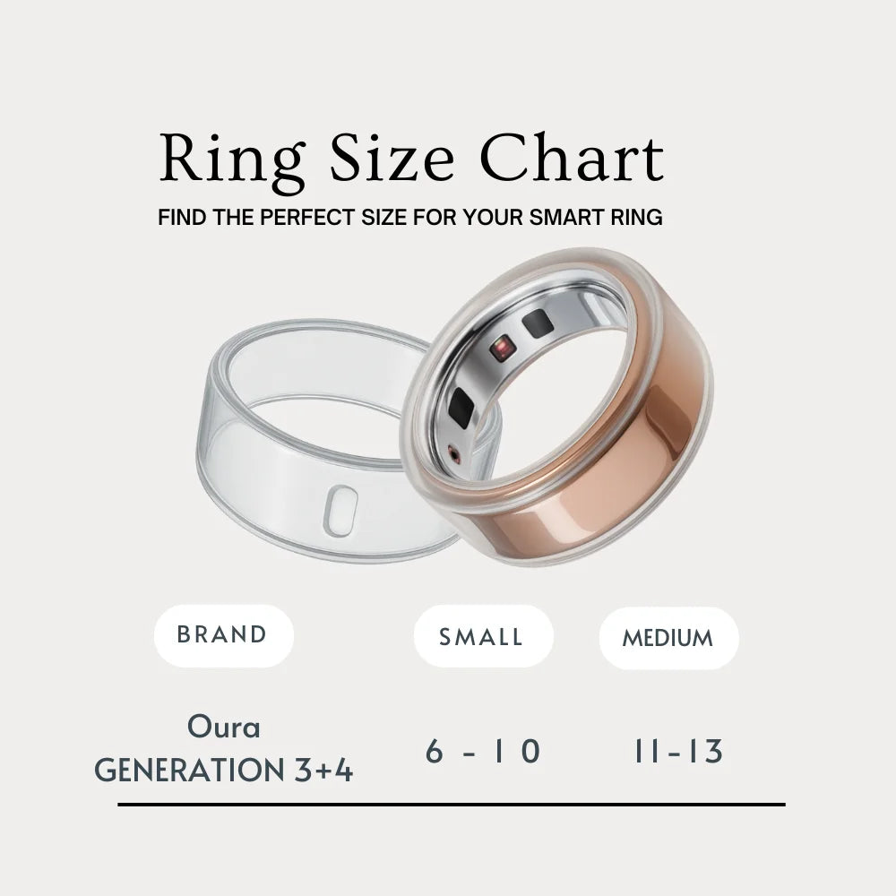 6 Pack Transparent Smart Ring Cover Compatible Oura Ring Samsung Surport Anti Scratch Elastic Clear Protector Woman Man workout