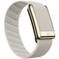 Suitable for Whoop 5.0 wristband straps nylon woven elastic mg sports replacement wristband bright gold U-shaped metal Straps