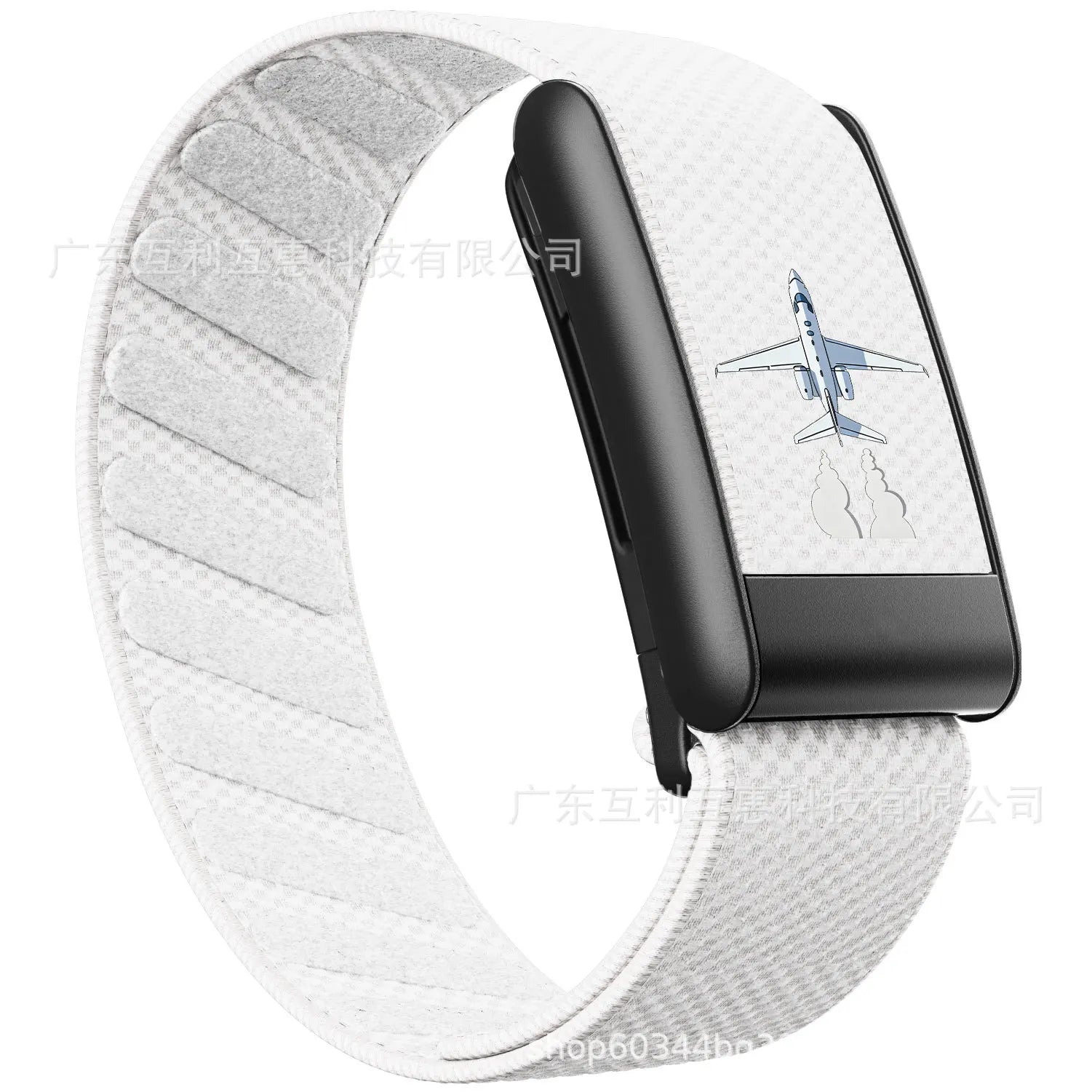 New Model Compatible with Whoop 5.0 Wristband, Waterproof Nylon Braided MG Sports Replacement Band with Matte Metal U-Fr