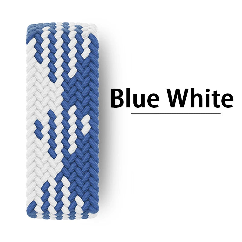 Braided Solo Loop For Apple watch Band 46mm 44mm 45mm 42mm 40mm 41mm Bracelet correa iwatch Series Ultra 2 11 10 9 SE 8 7 Strap
