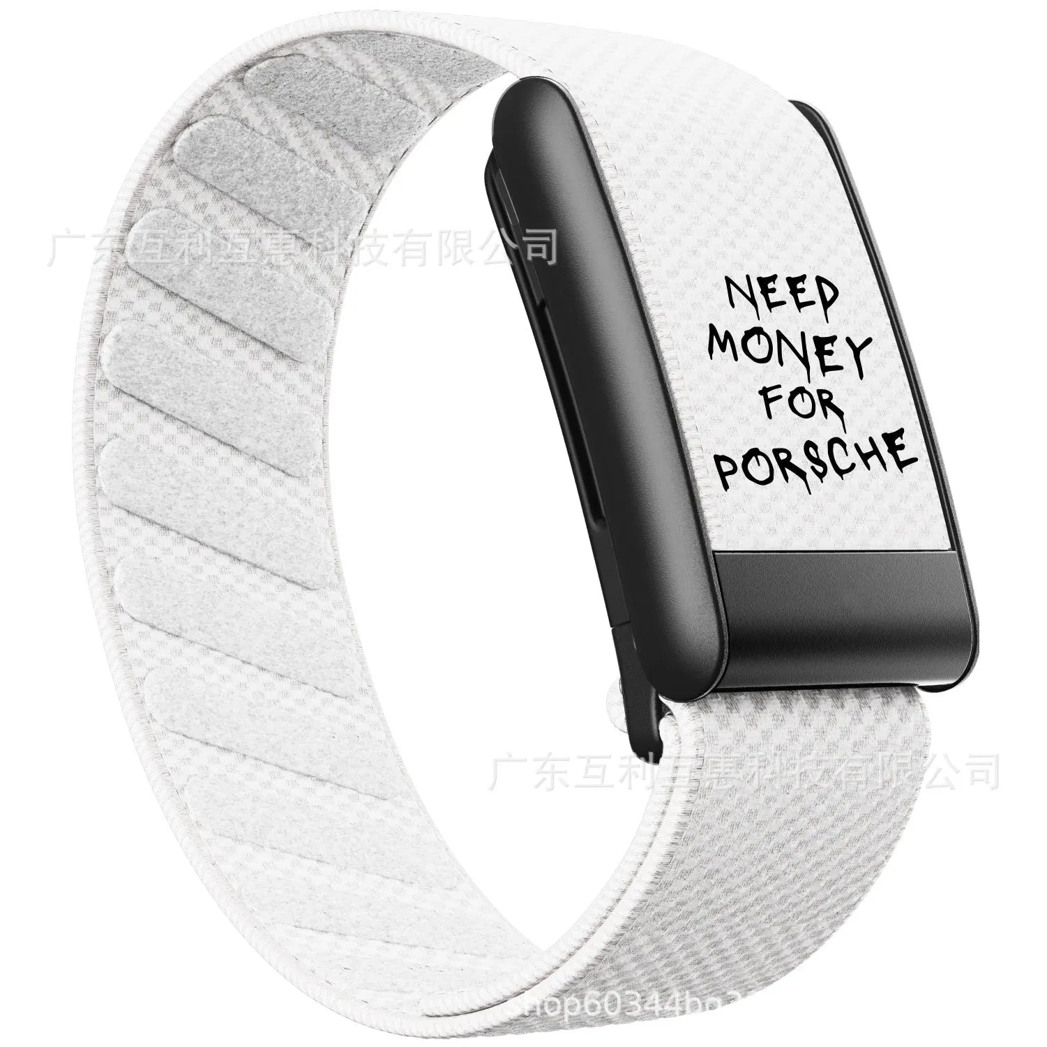 New Model Compatible with Whoop 5.0 Wristband, Waterproof Nylon Braided MG Sports Replacement Band with Matte Metal U-Fr